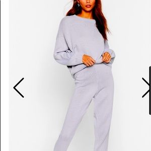 Nasty Gal sweater jogging set